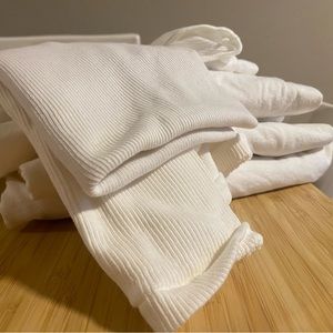 Men’s Hanes ribbed tanks-Large